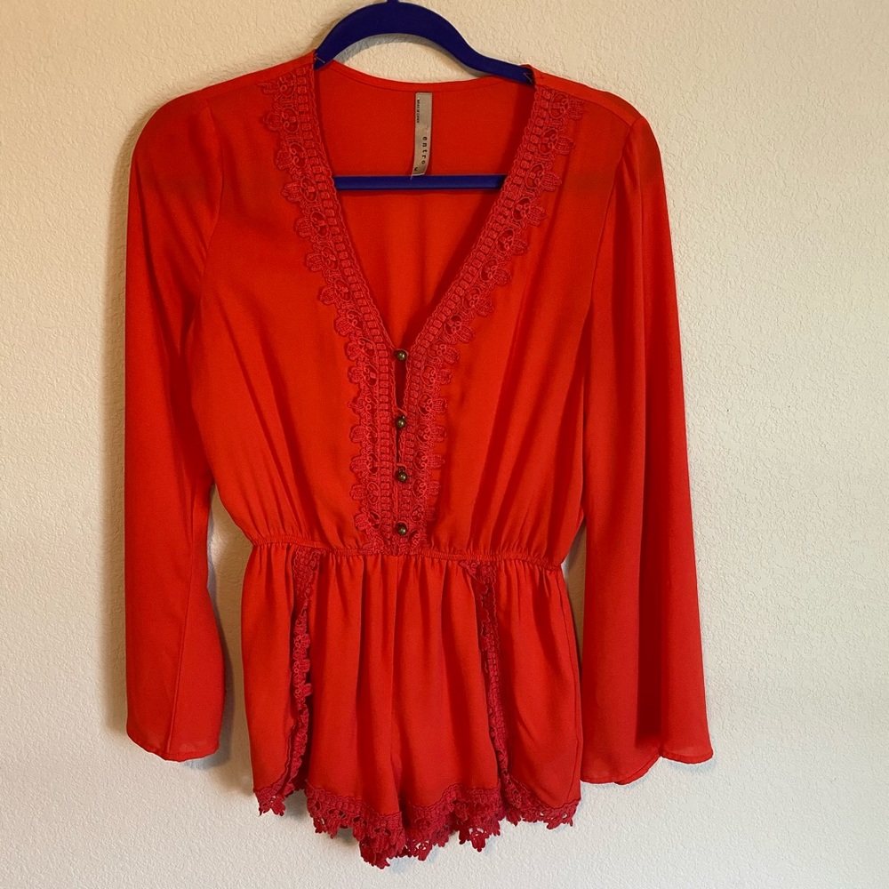 Red Romper